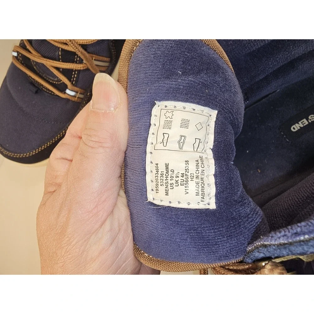Lands' End Men's Transitional Insulated Winter Snow Boot - Radiant Navy US10.5‎